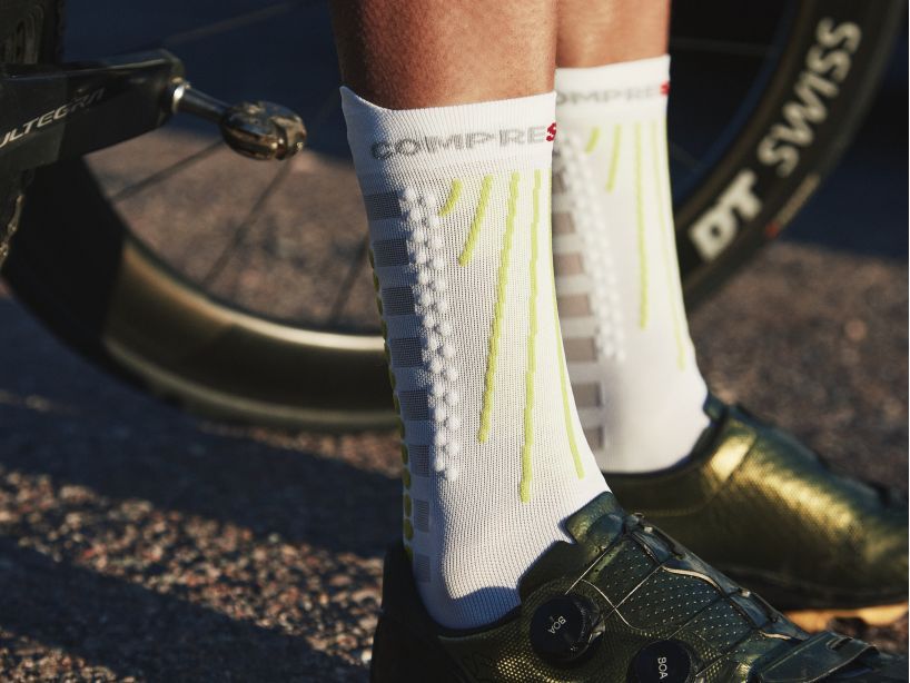 AERO SOCKS - WHITELIME